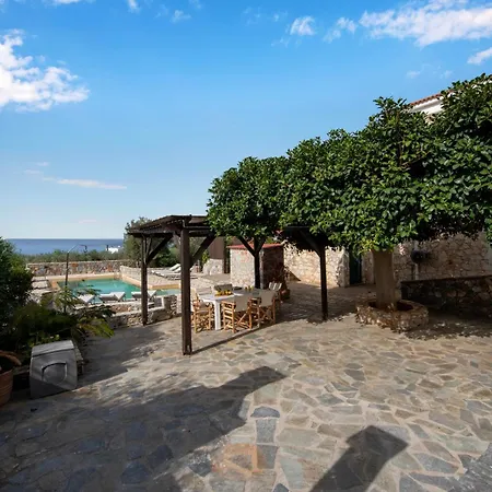 Piper - Pool - Jacuzzi - Sea View - Near The Chania (Crete)
