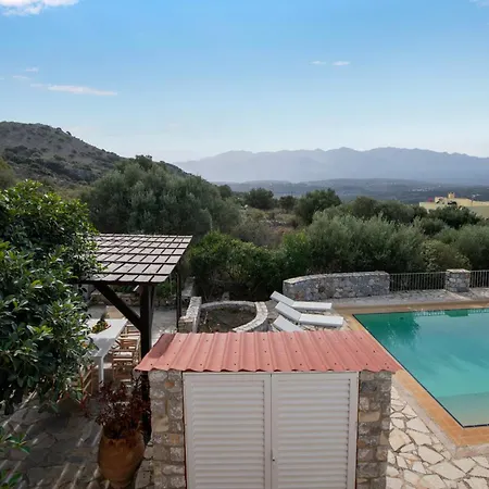 וילה Piper - Pool - Jacuzzi - Sea View - Near The חאניה